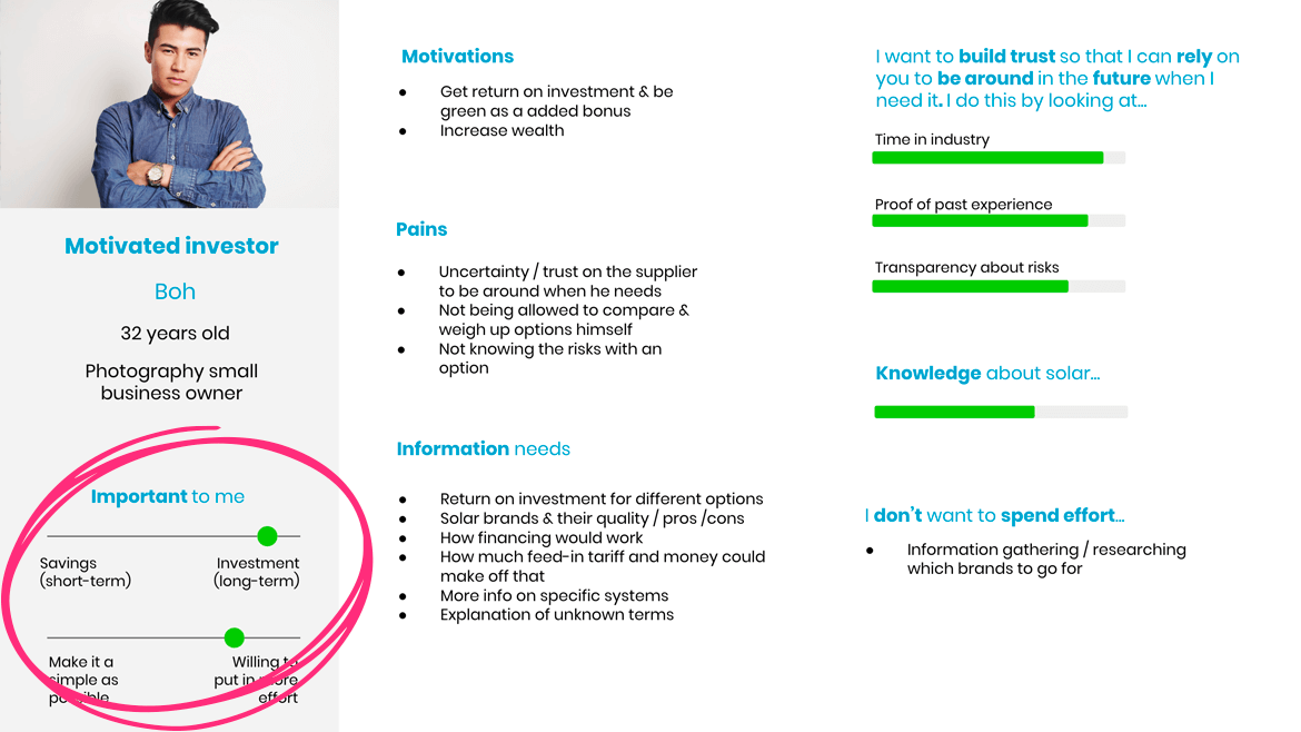 Persoan 2 - the motivated investor